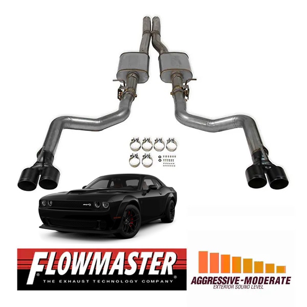 【FLOWMASTER 正規品】フローFXキャタバックエキゾーストシステム 15-23y チャレンジャー 6.4L/6.2L 717920 フローマスター