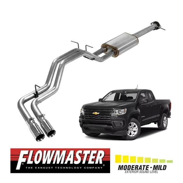 【FLOWMASTER 正規品】フローFXキャタバックエキゾーストシステム 15-22y コロラド キャニオン 3.6L 717834 フローマスター