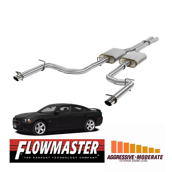 【FLOWMASTER 正規品】フローFXキャタバックエキゾーストシステム 11-14y チャージャー R/T 300C 5.7L 717831 フローマスター