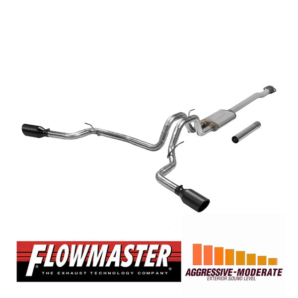【FLOWMASTER 正規品】フローFXキャタバックエキゾーストシステム 15-20y F-150 2.7L/3.5L/5.0L 717871 フローマスター