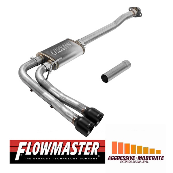 【FLOWMASTER 正規品】フローFXキャタバックエキゾーストシステム 15-20y F-150 2.7L/3.5L/5.0L 717785 フローマスター