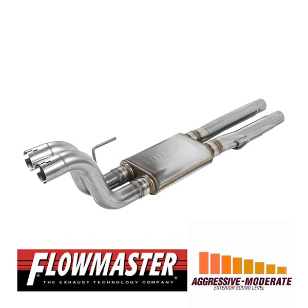 【FLOWMASTER 正規品】フローFXダイレクトフィットマフラー 17-20y F-150 ラプター 3.5L 717776 フローマスター
