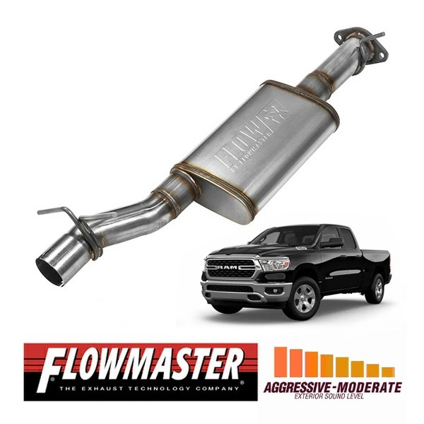 【FLOWMASTER 正規品】フローFXダイレクトフィットマフラー 19-24y ラム 1500 5.7L 717847 フローマスター