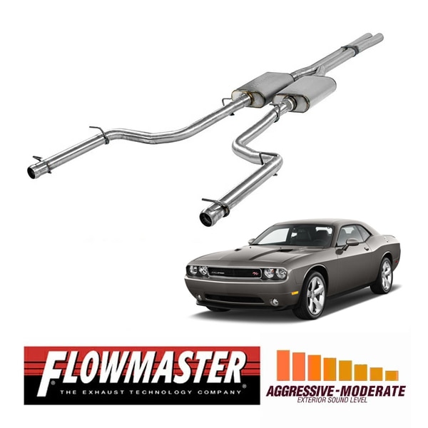 【FLOWMASTER 正規品】フローFXキャタバックエキゾーストシステム 09-14y チャレンジャー R/T 5.7L 717829 フローマスター