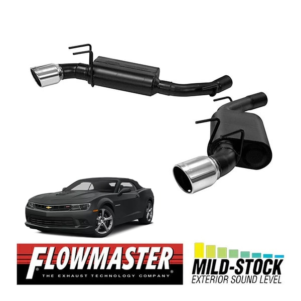 FLOWMASTER 正規品】フォースIIアクスルバックエキゾーストシステム 10