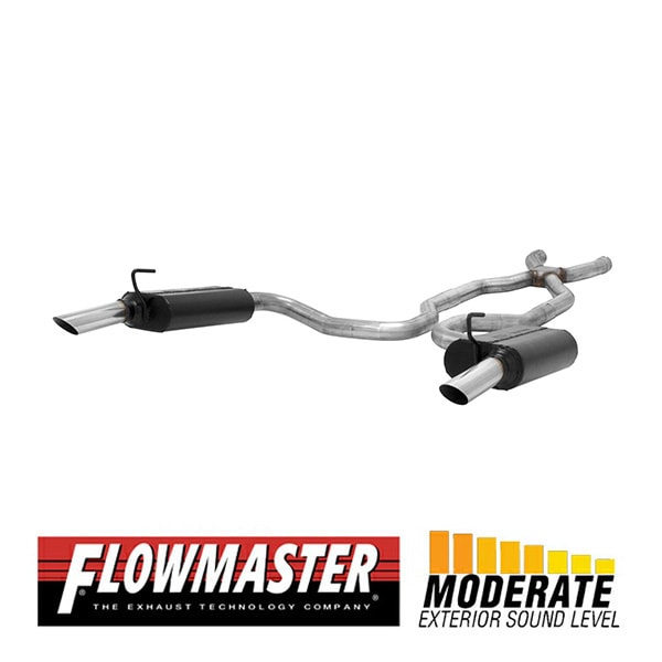 【FLOWMASTER 正規品】フォースIIクロスメンバーバックエキゾーストシステム 68-69y コルベット スティングレー V8 817695 フローマスター