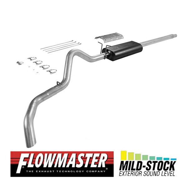 【FLOWMASTER 正規品】フォースIIキャタバックエキゾーストシステム 87-96y F-150 4.9L/5.0L/5.8L 17135 フローマスター