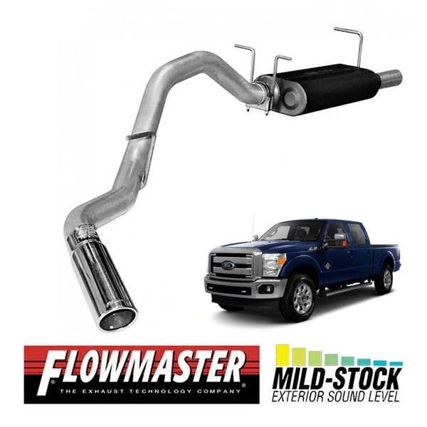 【FLOWMASTER 正規品】 フォースIIキャタバックエキゾーストシステム F-250 F-350 V8/V10 17446 フローマスター