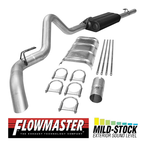 【FLOWMASTER 正規品】 フォースIIキャタバックエキゾーストシステム 88-92y C-1500/C-2500/K-1500/K-2500 5.7L 17126 フローマスター