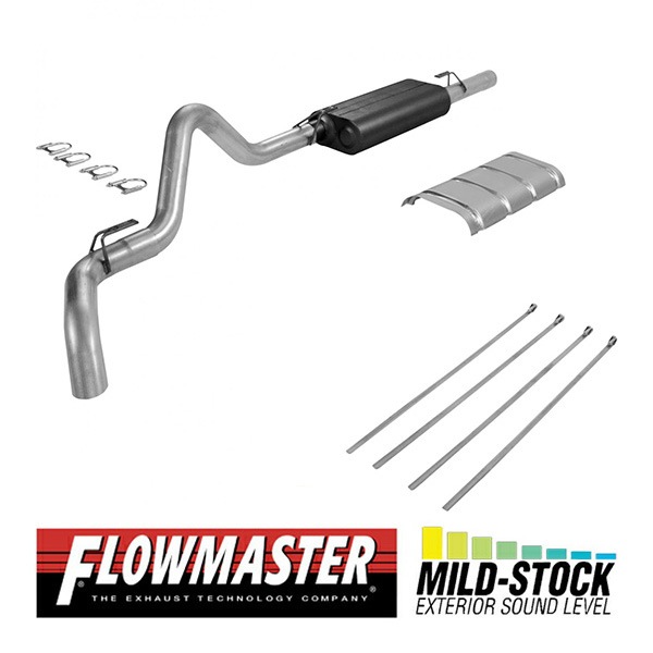 【FLOWMASTER 正規品】 フォースIIキャタバックエキゾーストシステム 88-92y C-1500/C-2500/K-1500/K-2500 5.7L 17125 フローマスター