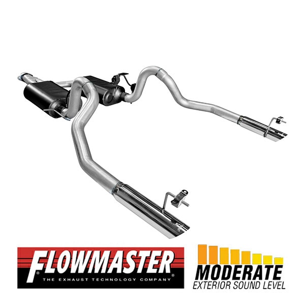【FLOWMASTER 正規品】フォースIIキャタバックエキゾーストシステム 99-04y マスタング LX 3.8L 17275 フローマスター