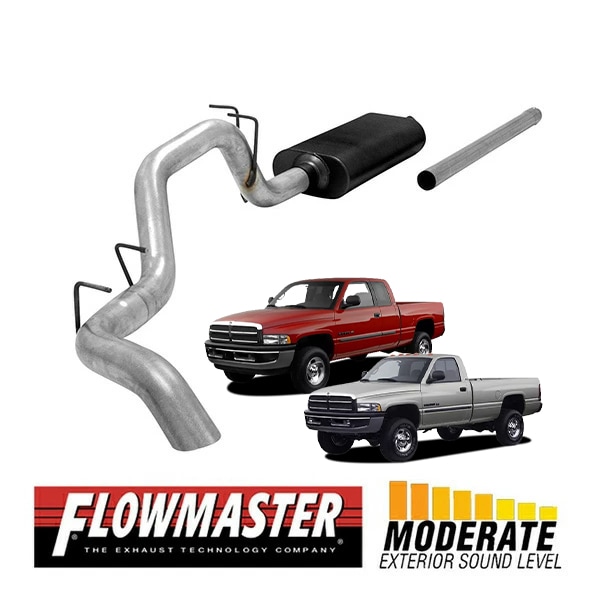 【FLOWMASTER 正規品】フォースIIキャタバックエキゾーストシステム 98-01y ラム 1500 3.9L/5.2L/5.9L 98-02y ラム 2500/3500 5.9L 17178