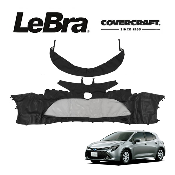 【CoverCraft/LeBra 正規品】専用設計 ノーズブラ フルタイプ フルブラ フロントエンドカバー フードカバー フロントカバー フロントマスク 虫除け 飛び石 対策 トヨタ カローラ スポーツ 210系 カバークラフト