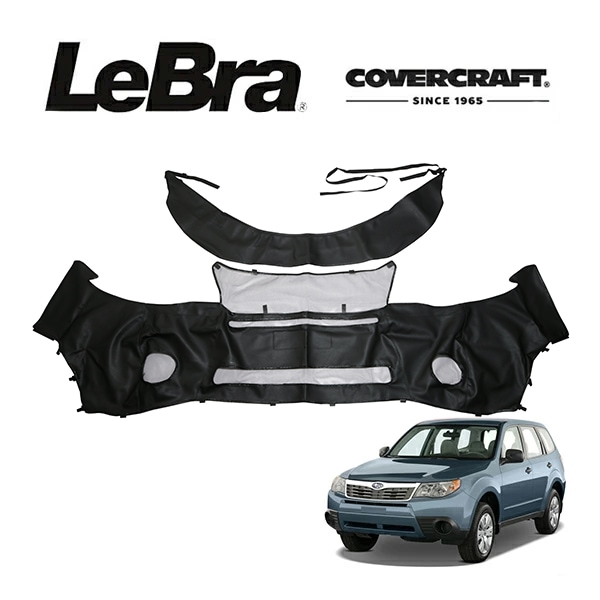 【CoverCraft/LeBra 正規品】専用設計 ノーズブラ フルタイプ フルブラ フロントエンドカバー フードカバー フロントカバー フロントマスク 虫除け 飛び石 対策 スバル フォレスター SH系 カバークラフト