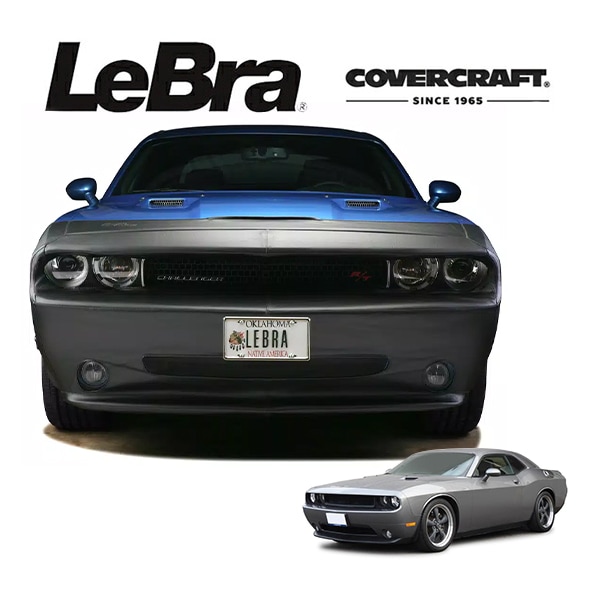 【CoverCraft/LeBra 正規品】専用設計 ノーズブラ フルタイプ フルブラ フロントエンドカバー フードカバー フロントカバー フロントマスク 虫除け 飛び石 対策 11-14y ダッジ チャレンジャー カバークラフト