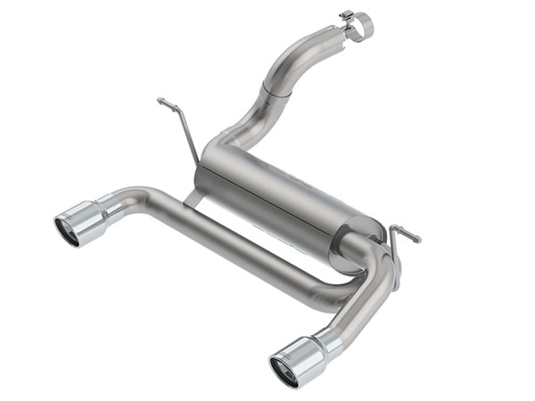 【Borla 正規品】Axle-Back アクスルバック エキゾーストシステム ステンレス マフラー 左右2本出し ツーリング 11962 ステンレススチール ポリッシュチップ ジープ JL ラングラー ボーラ
