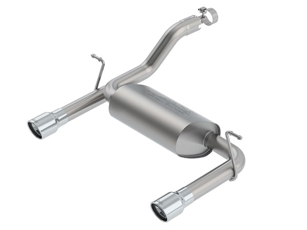 【Borla 正規品】Axle-Back アクスルバック エキゾーストシステム ステンレス マフラー 左右2本出し ツーリング 11955 ステンレススチール ポリッシュチップ ジープ JL ラングラー ボーラ