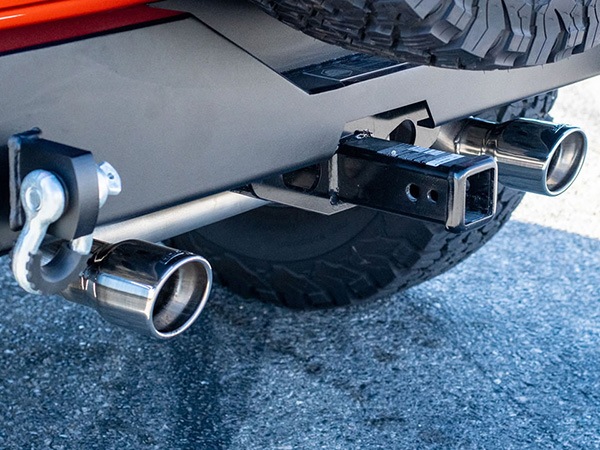 【Borla 正規品】Axle-Back アクスルバック エキゾーストシステム ステンレス マフラー 左右2本出し ツーリング 11955 ステンレススチール ポリッシュチップ ジープ JL ラングラー ボーラ