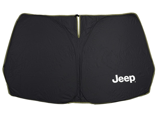 ジープ純正 フロントウインドウサンシェード 通常タイプ JPNAM62314100 JEEPロゴ入 収納袋付 ジープ 17y- コンパス | 22y- コマンダー 右左ハンドル車共通 モパー