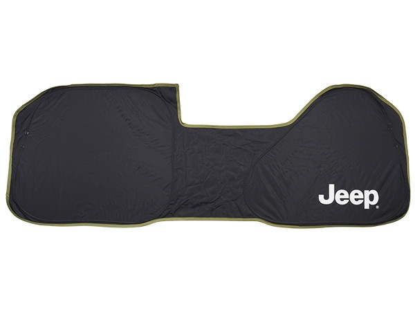 ジープ純正 フロントサンシェード ACC装備車用 ドライブレコーダー装着