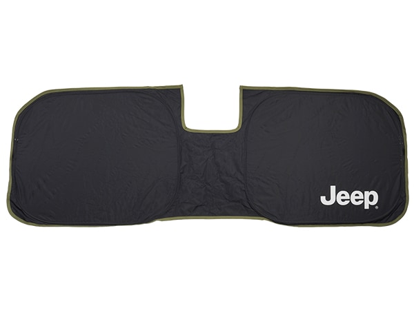 ジープ純正 サンシェード ACC装備車用 JPNAJL2414001 JEEPロゴ入 収納袋付 アダプティブクルーズコントロール ジープ JL ラングラー ルビコン/4xe含む | JT グラディエーター モパー