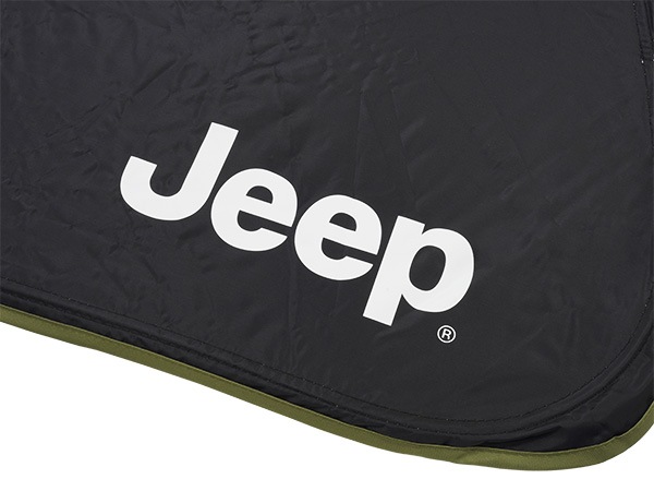 ジープ純正 サンシェード ACC装備車用 JPNAJL2414001 JEEPロゴ入 収納袋付 アダプティブクルーズコントロール ジープ JL ラングラー ルビコン/4xe含む | JT グラディエーター モパー