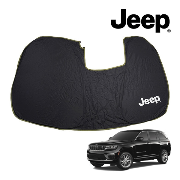 ジープ純正 フロントサンシェード ドライブレコーダー対応タイプ JPNAWL261405 JEEPロゴ入 ジープ グランドチェロキー|グランドチェロキーL