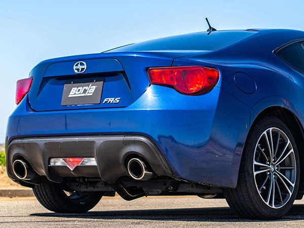 【Borla 正規品】Cat-Back キャタバック エキゾーストシステム ステンレス マフラー 左右2本出し Sタイプ 140496 ステンレススチール シルバーチップ トヨタ 86 SCION FR-S ZN6 | スバル BRZ ZC6 ボーラ