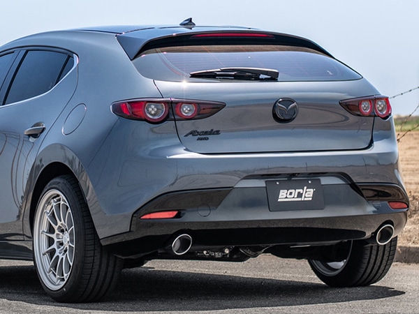 【Borla 正規品】Axle-Back アクスルバック エキゾーストシステム ステンレス マフラー 左右2本出し Sタイプ 11970 ステンレススチール クロームチップ マツダ MAZDA3 ファストバック BP系 ボーラ