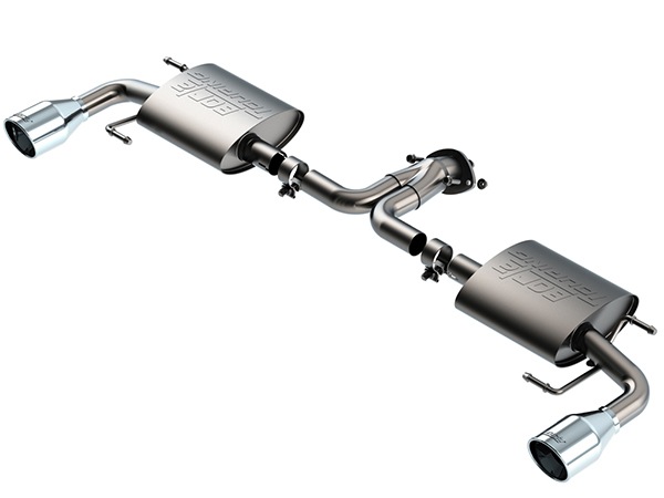 【Borla 正規品】Axle-Back アクスルバック エキゾーストシステム ステンレス マフラー 左右2本出し ツーリング 11968 ステンレススチール ポリッシュチップ マツダ CX-5 KF系 ボーラ