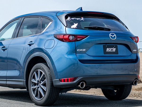 【Borla 正規品】Axle-Back アクスルバック エキゾーストシステム ステンレス マフラー 左右2本出し ツーリング 11968 ステンレススチール ポリッシュチップ マツダ CX-5 KF系 ボーラ