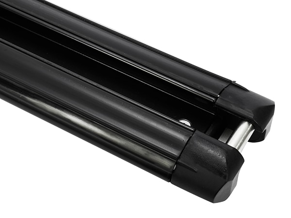 【YAKIMA 正規品】ルーフラック クロスバー ルーフキャリア 3本セット ロゴ入 キー付 長さ約125cm 耐荷重約100kg ベースキャリア ルーフバー フット トヨタ ランドクルーザープラド 150系 ルーフレール無し車用 ヤキマ