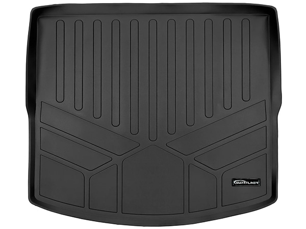 【SMARTLINER 正規品】専用設計 オールウェザー リアカーゴプロテクター カーゴマット ラゲッジマット カーゴライナー トランクマット SMARTLINERロゴプレート付 マツダ CX-5 KF系 後期 スマートライナー