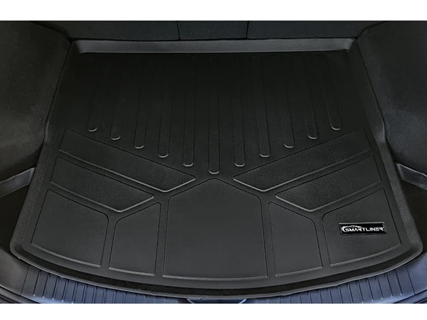 【SMARTLINER 正規品】専用設計 オールウェザー リアカーゴプロテクター カーゴマット ラゲッジマット カーゴライナー トランクマット SMARTLINERロゴプレート付 マツダ CX-5 KF系 後期 スマートライナー