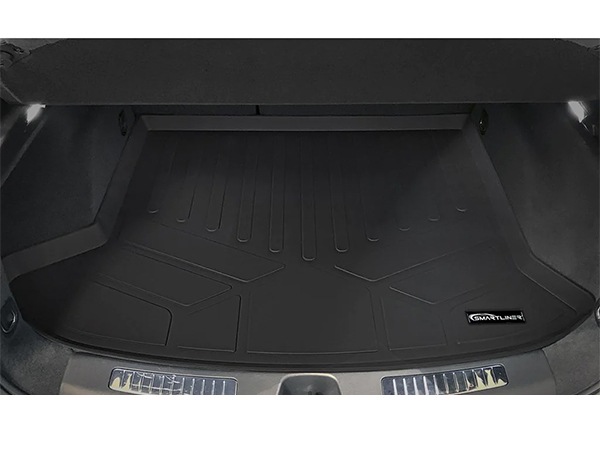【SMARTLINER 正規品】専用設計 オールウェザー リアカーゴプロテクター カーゴマット ラゲッジマット カーゴライナー トランクマット SMARTLINERロゴプレート付 21y- キャデラック XT4 スマートライナー