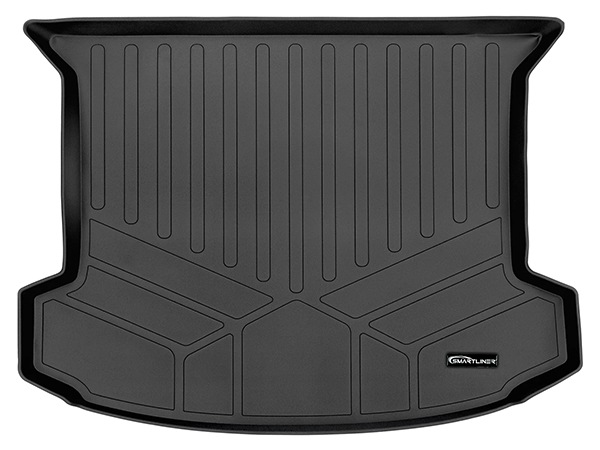 【SMARTLINER 正規品】専用設計 オールウェザー リアカーゴプロテクター カーゴマット ラゲッジマット カーゴライナー トランクマット SMARTLINERロゴプレート付 19y- キャデラック XT5 スマートライナー