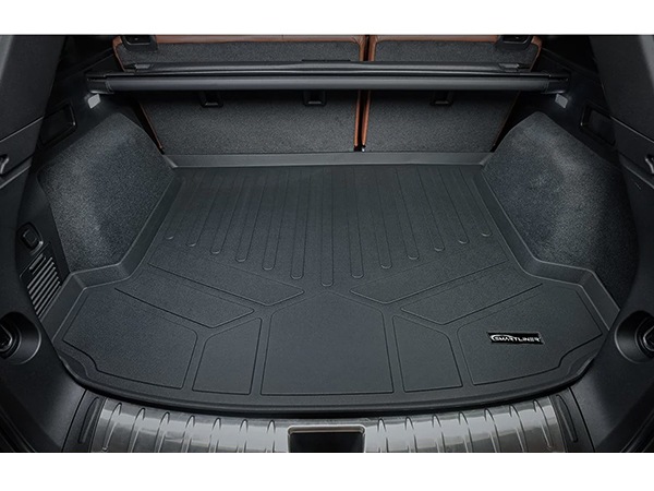 【SMARTLINER 正規品】専用設計 オールウェザー リアカーゴプロテクター カーゴマット ラゲッジマット カーゴライナー トランクマット SMARTLINERロゴプレート付 19y- キャデラック XT5 スマートライナー