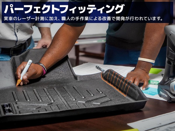 【SMARTLINER 正規品】専用設計 オールウェザー リアカーゴプロテクター カーゴマット ラゲッジマット カーゴライナー トランクマット SMARTLINERロゴプレート付 19y- キャデラック XT5 スマートライナー