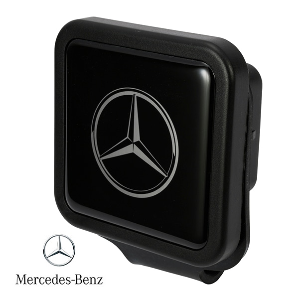 USベンツ純正 ヒッチカバー 2インチ角 BQ6310005 メルセデススターロゴ入 ヒッチレシーバー ヒッチメンバー ヒッチキャップ メルセデス ベンツ 汎用 GLEクラス GLSクラス GLAクラス Gクラス 他