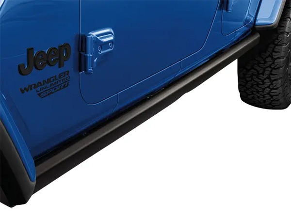 MOPAR純正 ルビコンスタイル ロッカーガード 82215126 左右セット スチール パウダーコート仕上げ ジープ JL ラングラー 4ドア RUBICON モパー