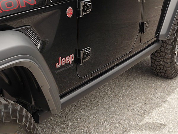 MOPAR純正 ルビコンスタイル ロッカーガード 82215126 左右セット スチール パウダーコート仕上げ ジープ JL ラングラー 4ドア RUBICON モパー