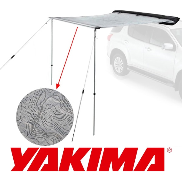 YAKIMA 正規品】SlimShady スリムシャディーカーサイドオーニング
