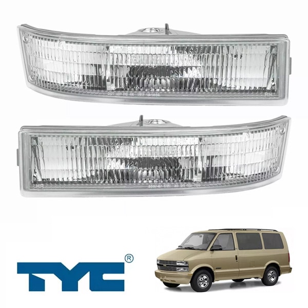 【TYC 正規品】フロント パークシグナルランプ ウインカーランプ 純正タイプ 左右セット 95-05y シボレーアストロ