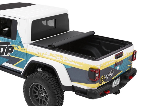 【BESTOP 正規品】EZ-Roll ソフトトノカバー ブラックツイル 19280-17 ロールタイプ アルミ ベッドライナー ベッド 荷台 ジープ JT グラディエーター