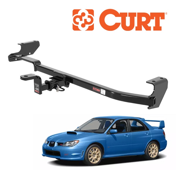 【CURT 正規品】SUBARU スバル インプレッサ GC系 GD系 GG系 GF系 平成4年11月-平成19年6月 クラス1 ヒッチメンバー 1.25インチ角 113183