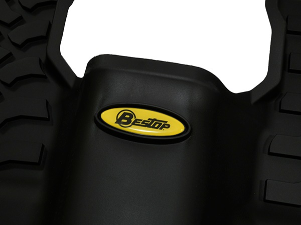 【BESTOP 正規品】リア フロアマット ラバーマット ブラック 5151501 1pc TPE素材 ジープ JL ラングラー 4ドア車用 ベストップ