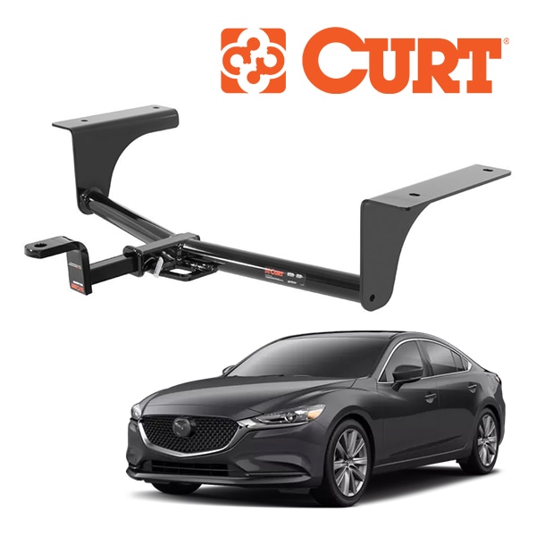 【CURT 正規品】MAZDA マツダ アテンザ GJ系 平成24年11月-令和元年7月 クラス1 ヒッチメンバー 1.25インチ角 113563