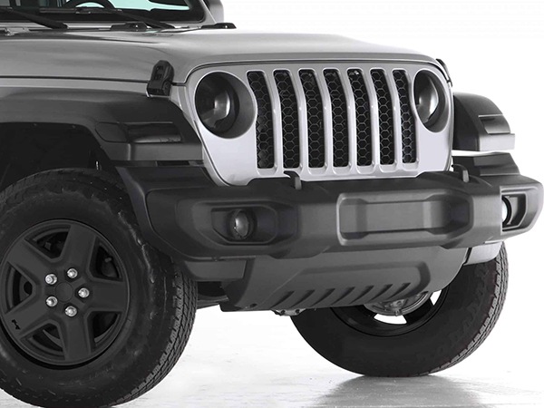 【GT STYLING 正規品】専用設計 スモーク ヘッドライトカバー ヘッドランプカバー 左右分セット アクリル 嵌め込み固定 ジープ JL ラングラー ジーティー スタイリング