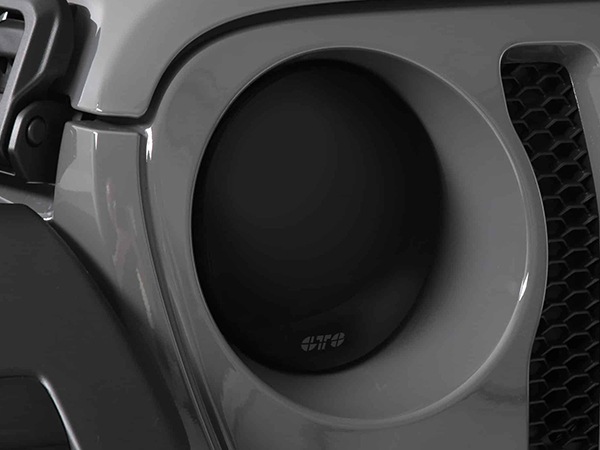 【GT STYLING 正規品】専用設計 スモーク ヘッドライトカバー ヘッドランプカバー 左右分セット アクリル 嵌め込み固定 ジープ JL ラングラー ジーティー スタイリング