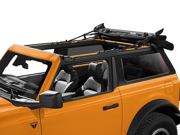 【BESTOP 正規品】Trektop トレックトップ スラントバック ブラックツイル 56872-17 ソフトトップ オープントップ ポリコットン 21y- フォード ブロンコ 2ドア